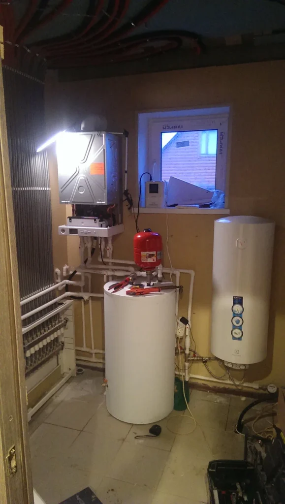 установка котлов